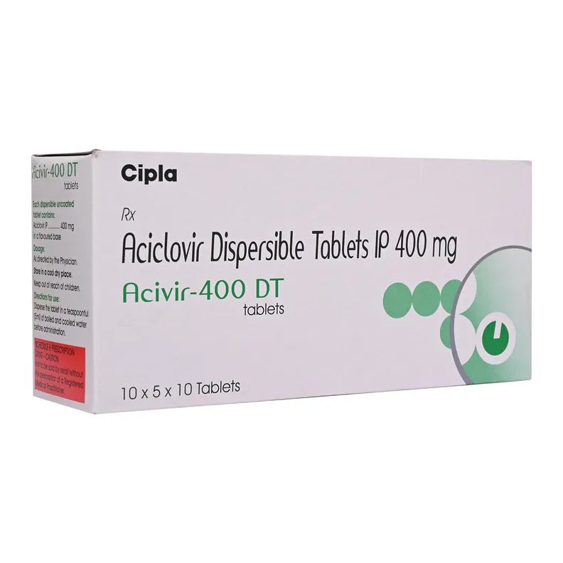 Acivir Dispersible Tablets 400mg