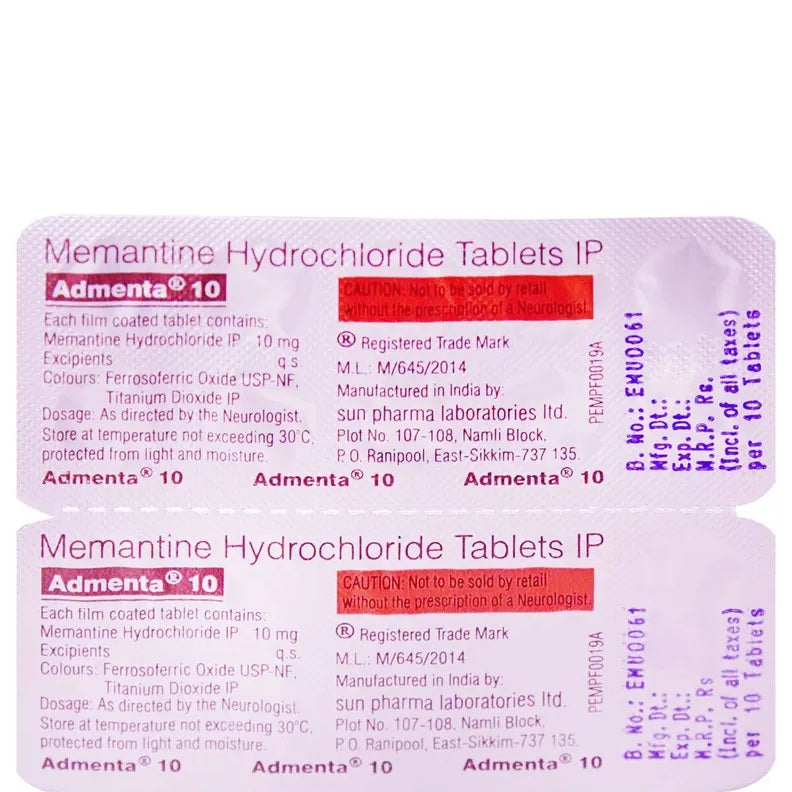 Admenta 10 mg