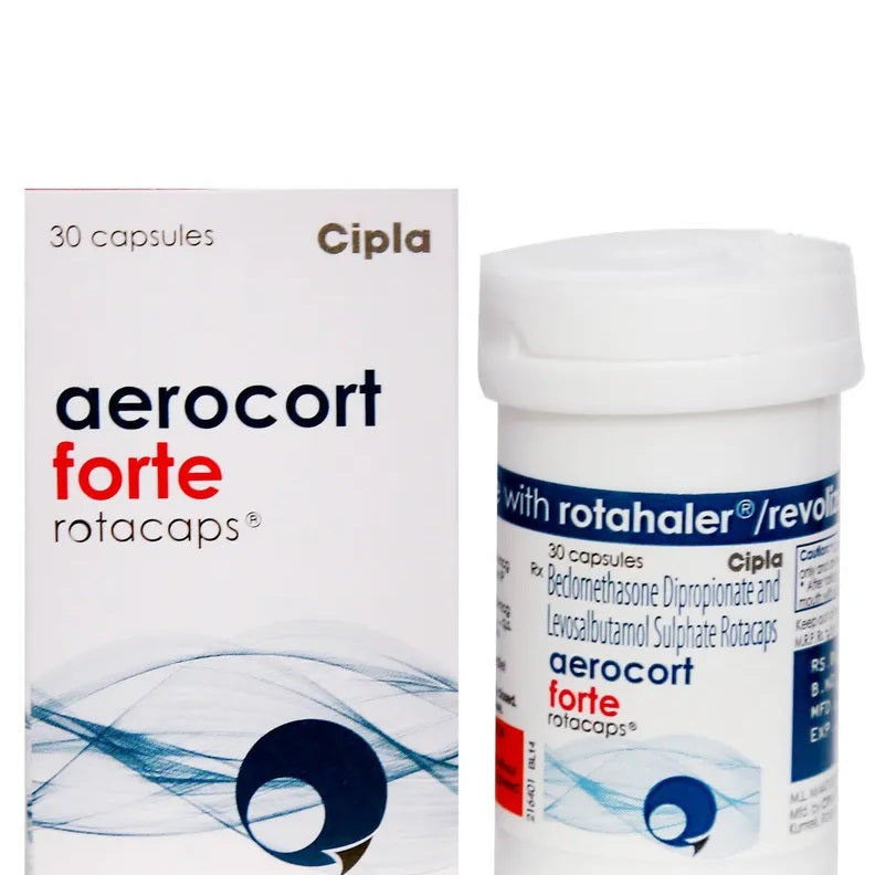 Aerocort Forte Rotacaps 200/100mcg