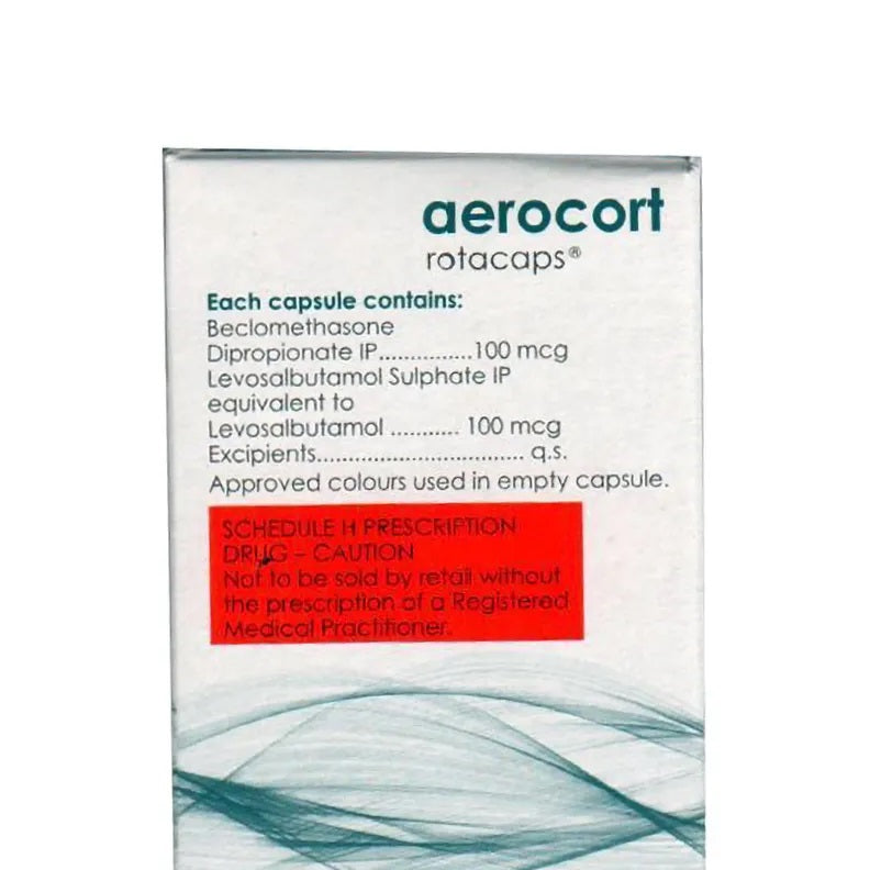 Aerocort Rotacaps 100/100mcg