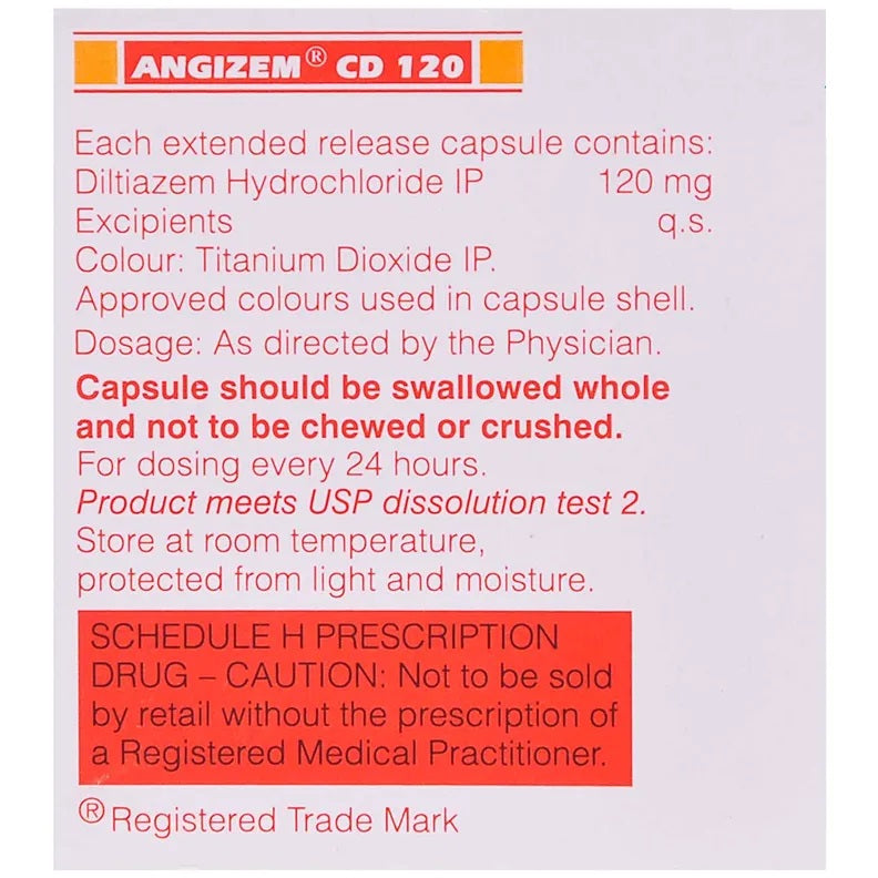 Angizem CD 120mg