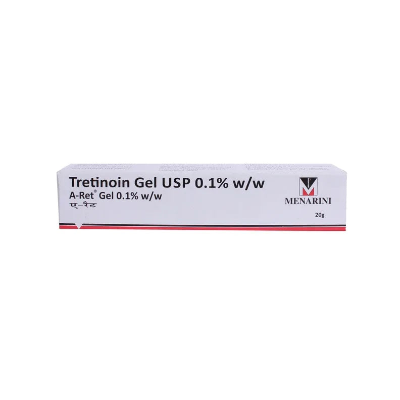 A Ret Gel 0.1% (Tretinoin gel) (20gm)