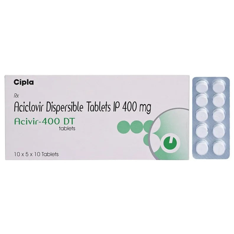 Acivir Dispersible Tablets 400mg