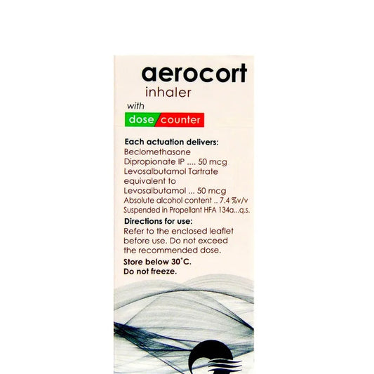 Aerocort Inhaler 50mcg 50mcg (200 mdi)