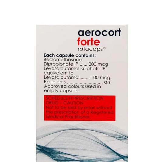 Aerocort Forte Rotacaps 200/100mcg