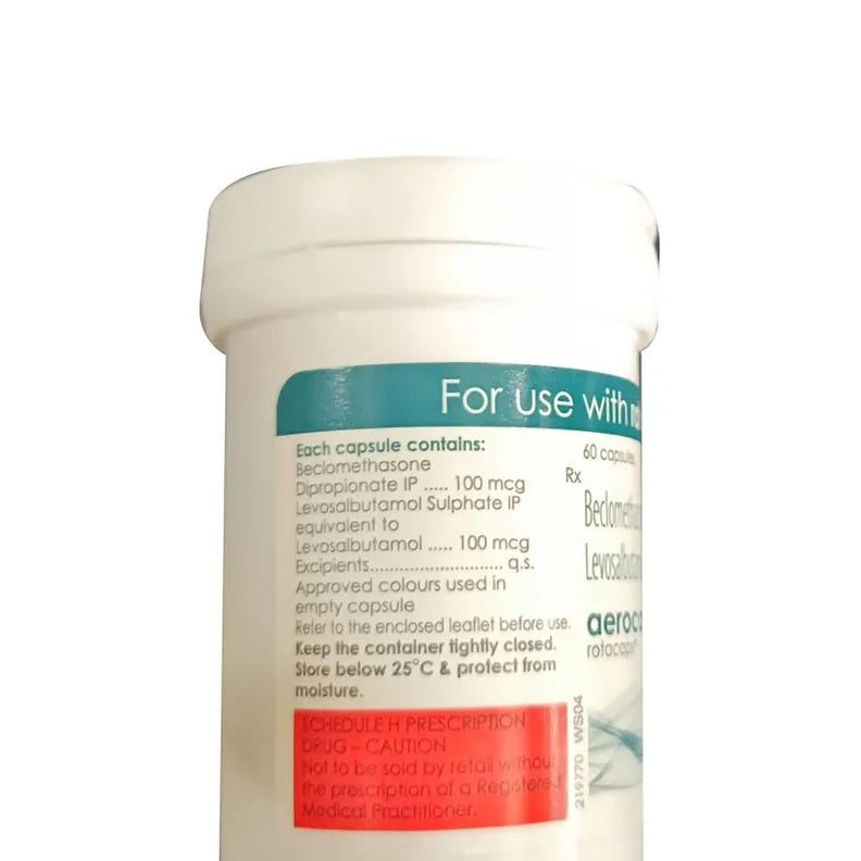 Aerocort Rotacaps 100/100mcg