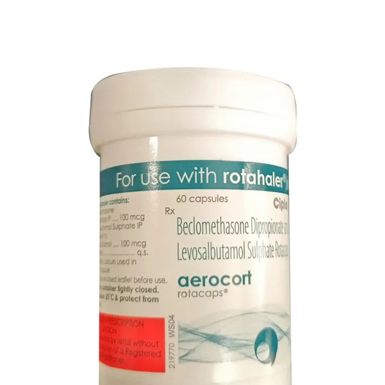 Aerocort Rotacaps 100/100mcg