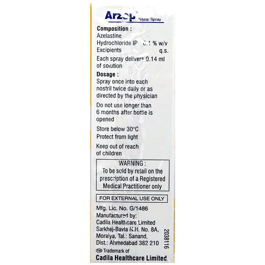 Arzep Nasal Spray 10 ml